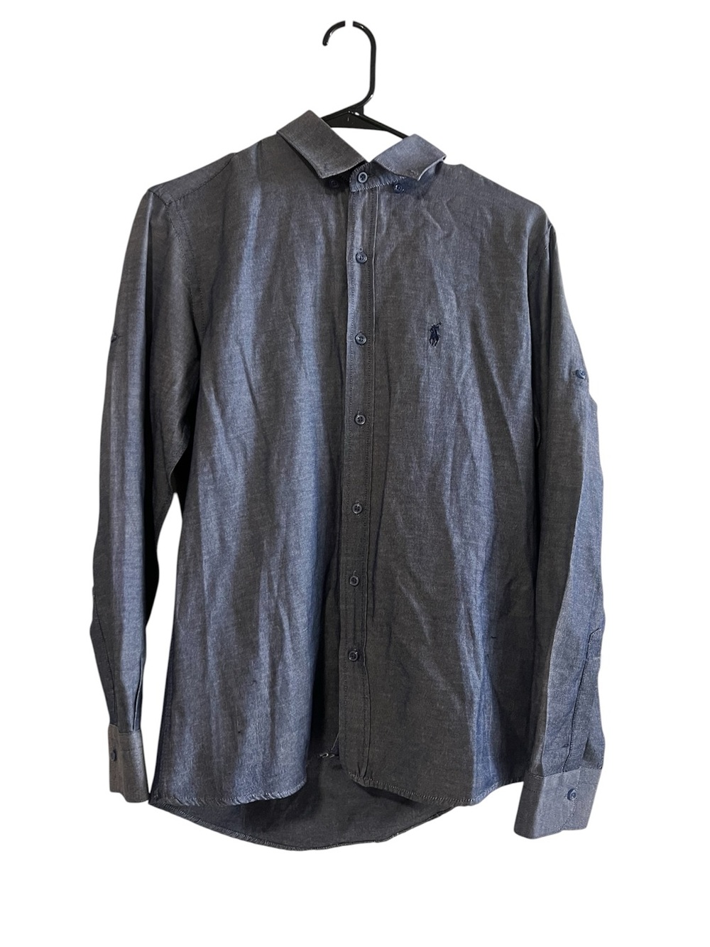 Polo by Ralph Lauren Charcoal Button-Down Shirt
